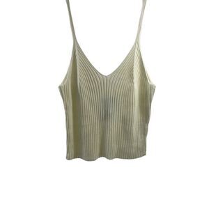 HM NWT Ivory Knit Top Size L